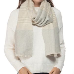 Inc Plaid Color blocked Scarf